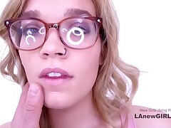 Insatiable Model Examining her Blowjob Abilities in Fresh Fucktape