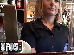 MOFOS - Kinky Platinum-blonde Barmaid