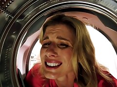 Screwing My Stuck Step Mother in the Backside while she is Stuck in the Dryer - Cory Chase