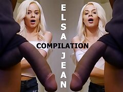 BANGBROS - Teen Elsa Jean Compilation: