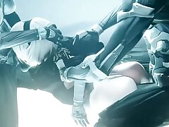 Nier Automata First-ever [ASS]embly - 2B