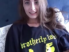 Tiny Sista Wants to Fuck Huge Brother -