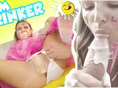 Trailer#3 Gina Gerson - Milky Russian, Restrain bondage and Raunchy fuckfest