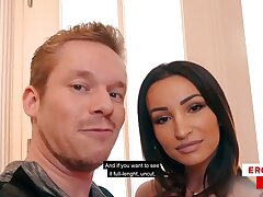 Beautiful ALYSSIA KENT entices her admirer & and lets him fuck her clean-shaven pussy every way he likes! (German) → WHOLE VIDEO for FREE on alyssia.erotik.com