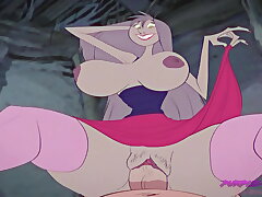 Inside Madam Mim's Cottage Extended