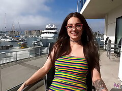 Real Teens - Tattooed Teenager Maddy May Fucked During Pornography Casting