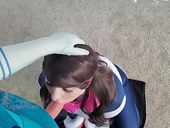 Cosplay Stunner Blowjob