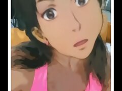 Anime Milf Aubrey Ebony fucks youthfull