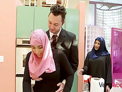 My Repressed Stepdaughter In Hijab Gets Some Daddy Cock- Ella Knox