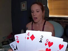 Strip Poker with Mummy - Glossy Cock