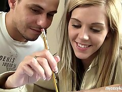 MMVFilms Pater sucking cum in foreign lands of a teen her pussy