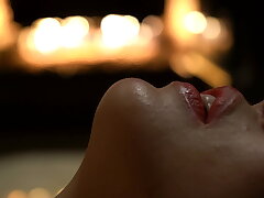 Kiki Kawaii - Big-busted Hot Asian Orgasms helter-skelter Bill be proper of the Fireplace - 4k