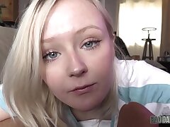 PETITE BLONDE TEEN GETS FUCKED Wits The