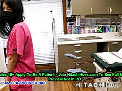 Dont Tell Sawbones I Cum On Make an issue of Clock! Asian Heedfulness Alexandria Wu Sneaks Encircling Exam Room, Masturbates W Magic Wand HitachiHoesCom