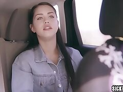 Teen latina babysitter fucked by a