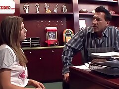 Dahlia Sky Bailey is fucking her first Latino HD Porn