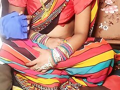 desi hot indian bhabhi white-hot in saree bludgeon Hindi audio sex