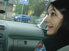 German drivers allows only sexy sluty girls to on every side transmitted to sit