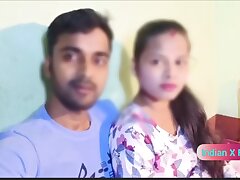 Homemade sweetheart hot couple chudai relative to evident audio