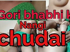 Gori bhabhi ki nangi chudai nanstop hindi mating video Indian hot bhabhi ki Desi thokai  Gori bhabhi ki jamkar chudai kari