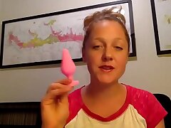 Rectal Butt Butt-plug Review Vid   How to Use The Naughty Candy Heart Butt Corks