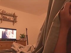 Mommy wakes up step son and rails him and gets fucked then leaves his room