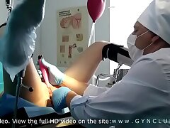 Chick explored at a gynecologist's