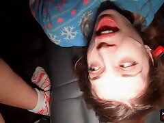 WOW! Christmas Miracle!- In Christmas Real Admirer Fuck Pornstar in Camper - POV - Michael Decorate and MihaNika69