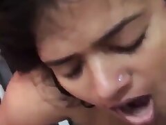 Desi Aunty spunk Gobbling