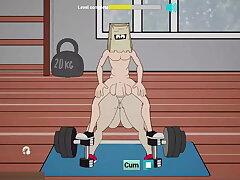 Fuckerman - Freaky Gym Public Ass