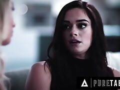 PURE TABOO Manipulated Sophia Burns Is The Scapegoat In A Controversial Affair Of Making Fuckfest Tape