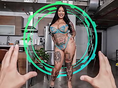 SEX SELECTOR - Curvy, Tattooed Asian Queen Connie Perignon Is Here To Have fun