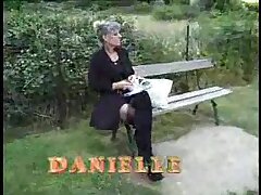 Crazy French Older Mature boning in