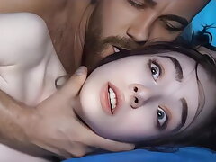 Bashful TEEN TRIES DADDY'S Giant Penis - Mind Blowing HARD SEX Leaves Her Whimpering...