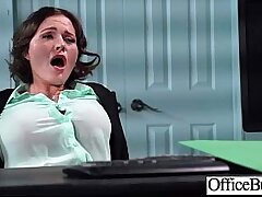 Fuck-a-thon In Office With Busty Slut