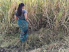 When Komal was peeing in the fields of unknown people, he brought her into the building and drilled her.