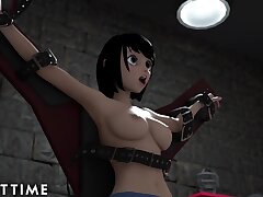 ADULT TIME Hentai Intercourse College - Giantess Educator & College girl Restrain bondage